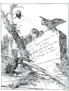 Tiepolo, Scherzi, Hiboux