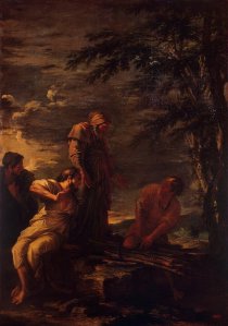 Démocrite et Protagoras, par Salvator Rosa