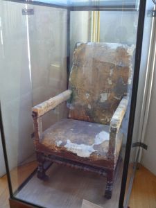 Fauteuil de Molière à la Comédie française